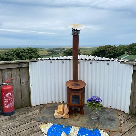 Coastal Stay Bell Tent Porthgain Eksteriør billede