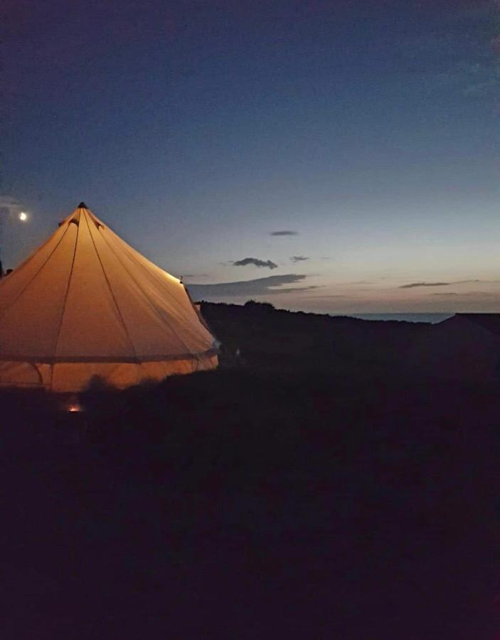 Coastal Stay Bell Tent Porthgain Eksteriør billede